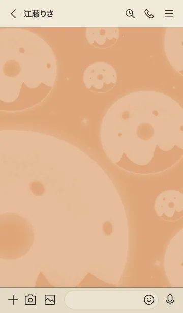 [LINE着せ替え] Donut sweetの画像2