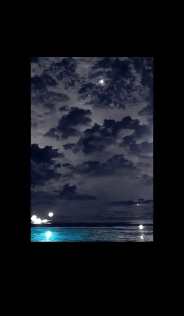[LINE着せ替え] 夜の月 月の海 #DlZ_19。の画像1