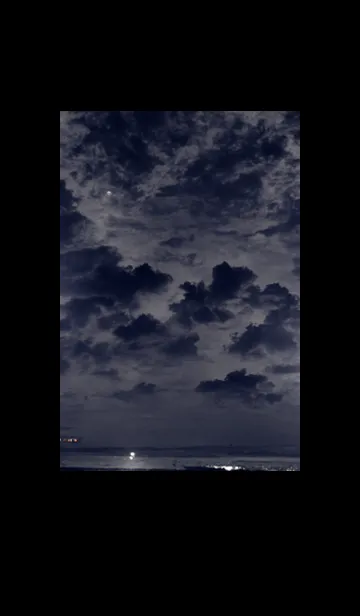 [LINE着せ替え] 夜の月 月の海 #DlZ_15。の画像1