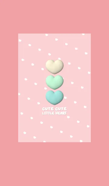 [LINE着せ替え] Cute Cute Little Heart New 24の画像1