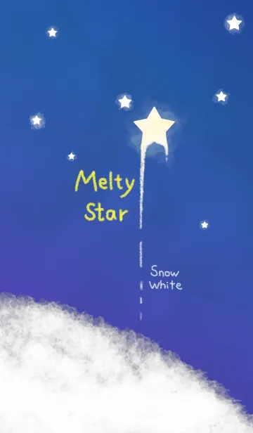 [LINE着せ替え] Melty Star Snow Whiteの画像1