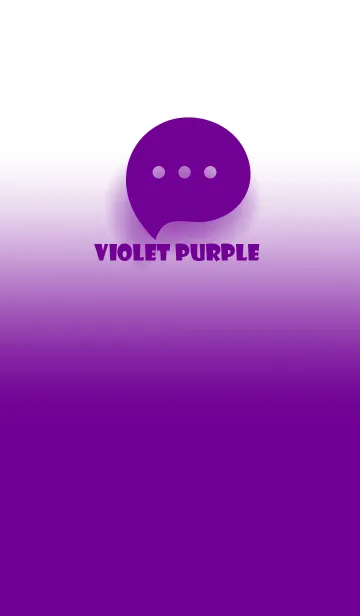 [LINE着せ替え] Violet Purple & White Theme V.3 (JP)の画像1