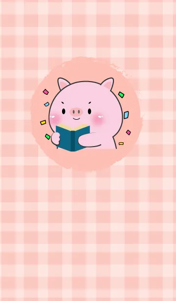 [LINE着せ替え] Simple Cute Cute Pig Pig (JP)の画像1