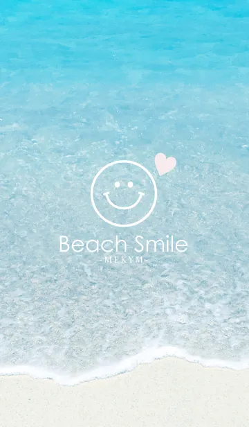 [LINE着せ替え] Beach Smile-LOVE 38の画像1