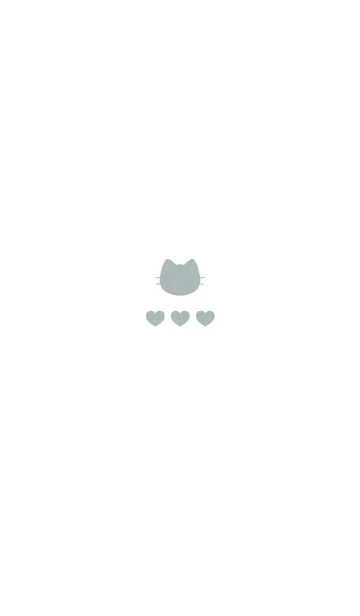 ねことハート(くすみ2-05)のLINE着せ替え