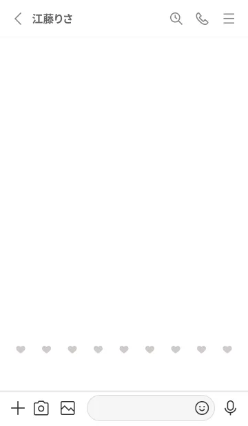 [LINE着せ替え] ねことハート(くすみ2-08)の画像2