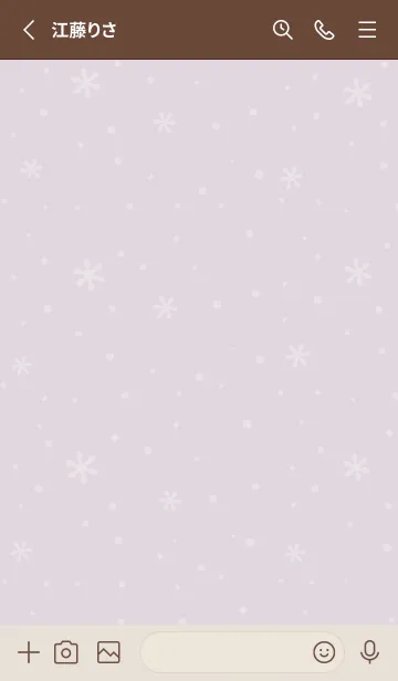 [LINE着せ替え] 結晶4<パープルピンク>の画像2