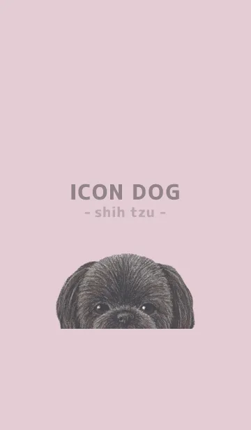 [LINE着せ替え] ICON DOG - シーズー - PASTEL PK/02の画像1