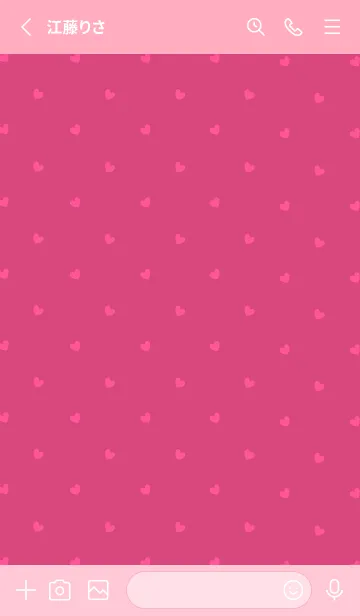 [LINE着せ替え] ミニ ハート _090の画像2