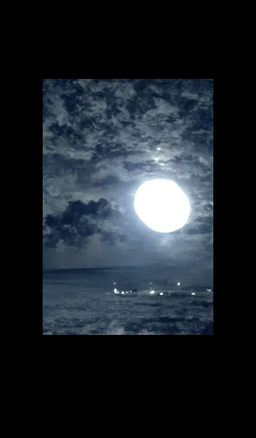 [LINE着せ替え] 夜の月 月の海 #DlBG_25。の画像1