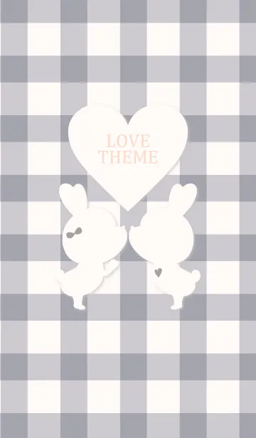 [LINE着せ替え] LOVE THEME CHECK 3の画像1