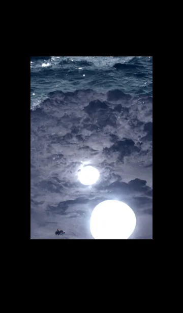 [LINE着せ替え] 夜の月 月の海 #DlBG_19。の画像1