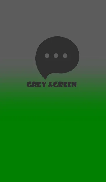 [LINE着せ替え] Green & Grey V4 (JP)の画像1