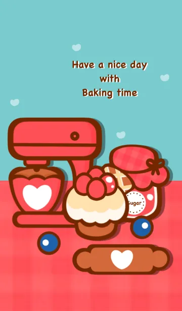 [LINE着せ替え] Baking timeの画像1