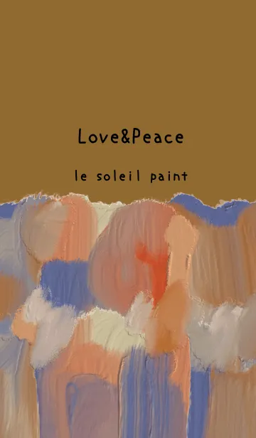 [LINE着せ替え] 油絵アート【le soleil paint 269】の画像1