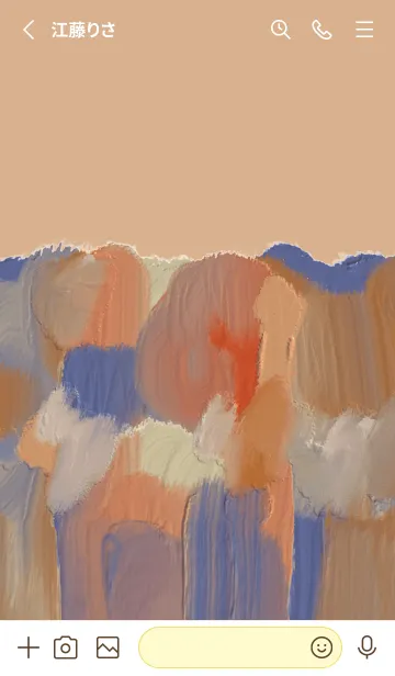 [LINE着せ替え] 油絵アート【le soleil paint 269】の画像2