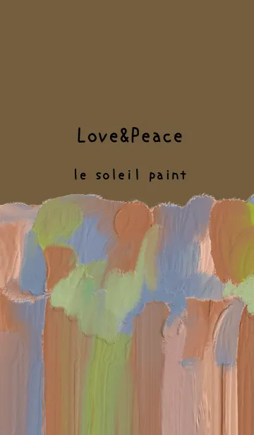 [LINE着せ替え] 油絵アート【le soleil paint 270】の画像1