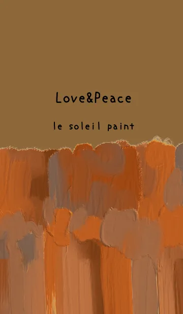 [LINE着せ替え] 油絵アート【le soleil paint 275】の画像1