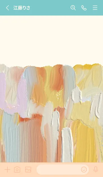 [LINE着せ替え] 油絵アート【le soleil paint 277】の画像2