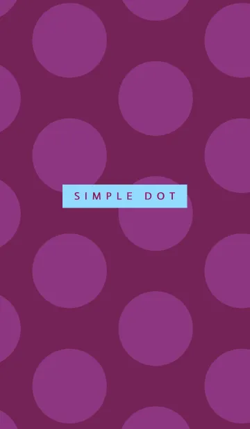 [LINE着せ替え] シンプル ドット 184の画像1