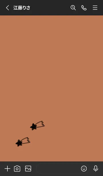 [LINE着せ替え] doodle stars(くすみ3-02)の画像2