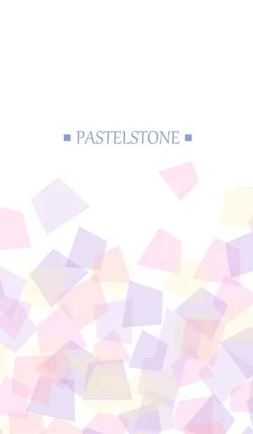 [LINE着せ替え] Pastel Stone 19の画像1