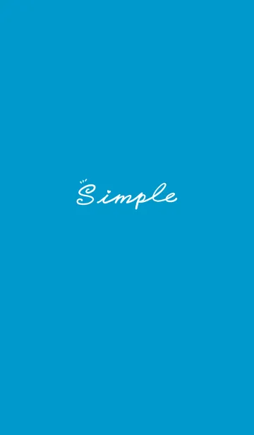 [LINE着せ替え] Simple Color J-Indigo (Bl2)の画像1