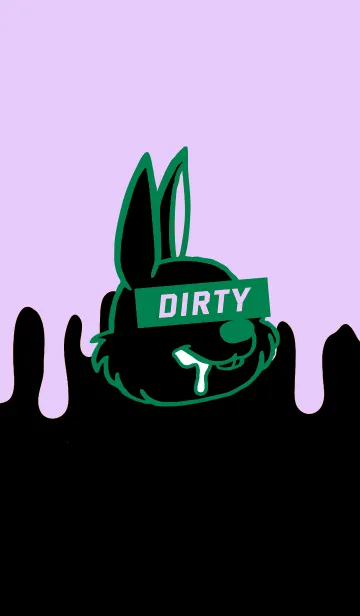 [LINE着せ替え] ダーティ ラビット 131の画像1