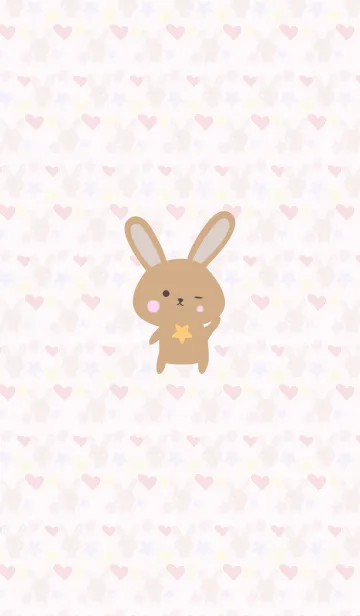 [LINE着せ替え] Lots of rabbits 11の画像1