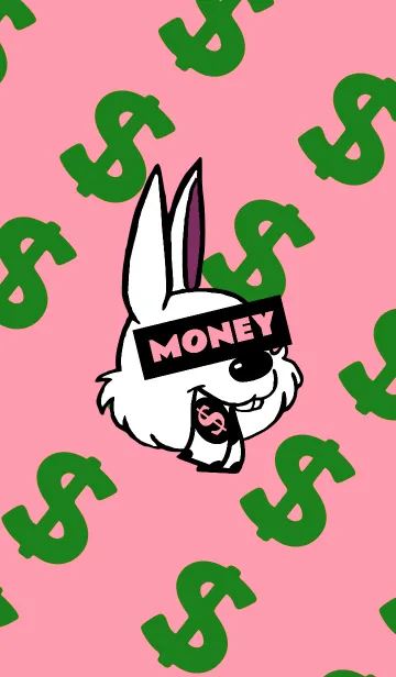 [LINE着せ替え] マネー ラビット 305の画像1