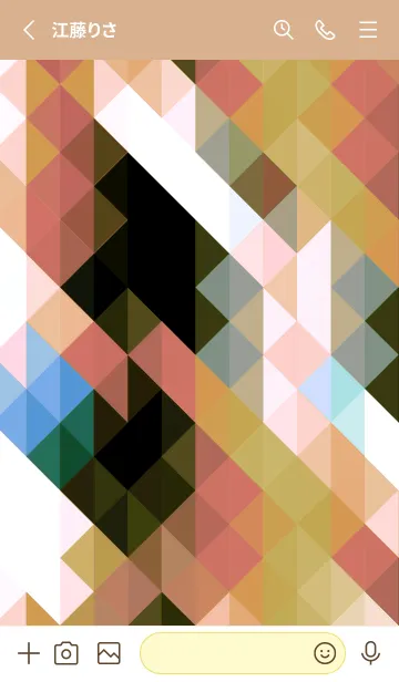 [LINE着せ替え] ジオメトリック 324の画像2