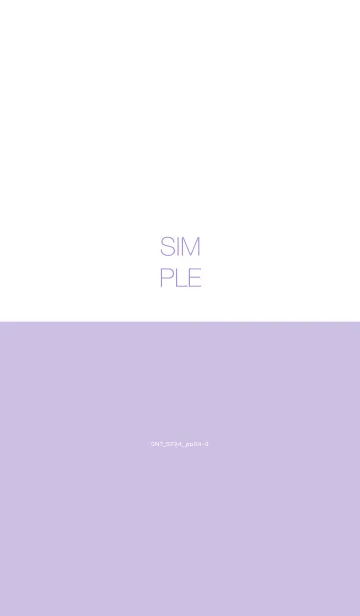 [LINE着せ替え] 0N7_24_パープル4-9の画像1