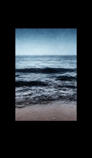 [LINE着せ替え] 夜の月と星の海 #DlC0_9。の画像1