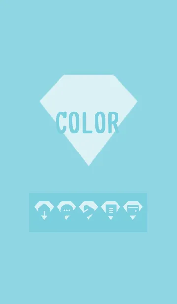 [LINE着せ替え] green color Z26の画像1