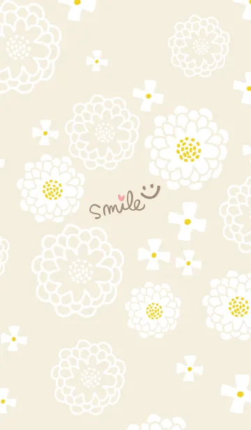 [LINE着せ替え] 白い花 ダンス8の画像1