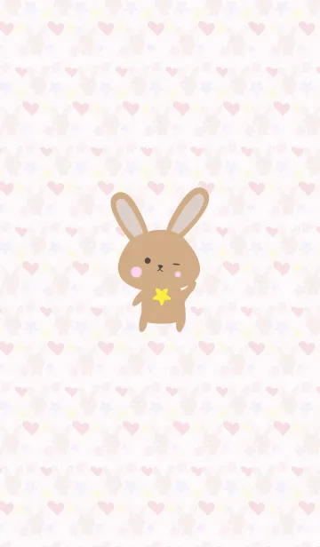 [LINE着せ替え] Lots of rabbits 13の画像1