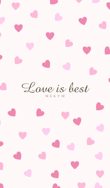 [LINE着せ替え] Love is best-PINK 24の画像1