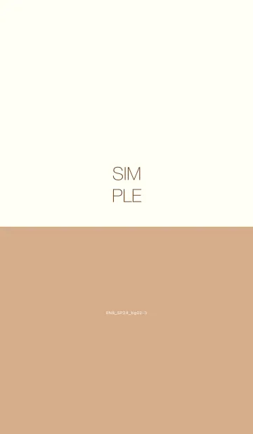 [LINE着せ替え] 0N8_24_ベージュ2-3の画像1