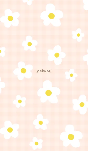 [LINE着せ替え] 北欧風 白い花13の画像1