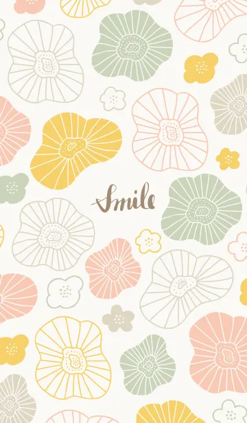 [LINE着せ替え] 北欧風 ポピー27の画像1