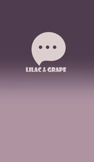 [LINE着せ替え] Grape Purple & Lilac Purple V4 (JP)の画像1