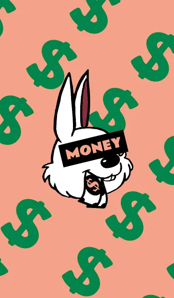 [LINE着せ替え] マネー ラビット 306の画像1