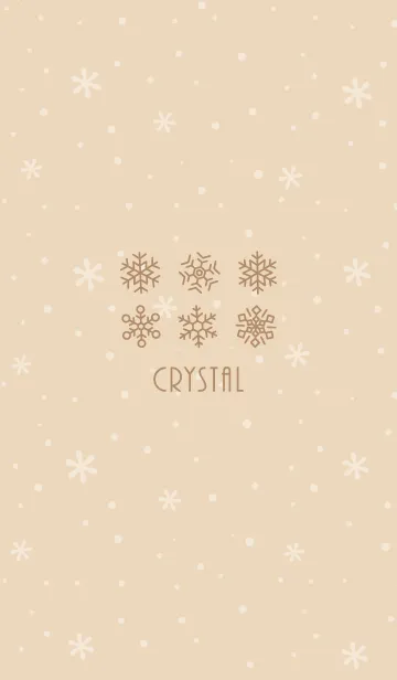 [LINE着せ替え] 結晶6<イエロー>の画像1