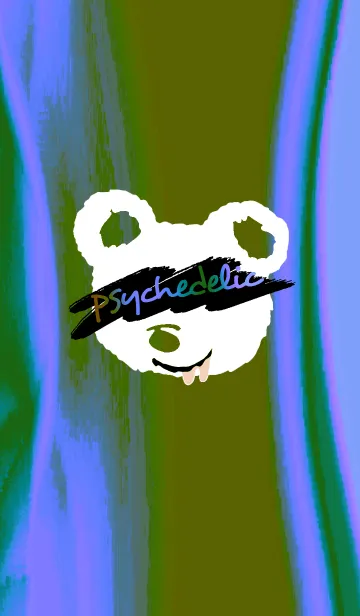 [LINE着せ替え] サイケデリック ベア 46の画像1