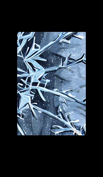 [LINE着せ替え] 雪の結晶#aa_9。の画像1
