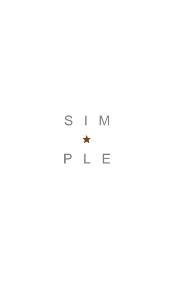 [LINE着せ替え] SIMPLE STAR-44の画像1