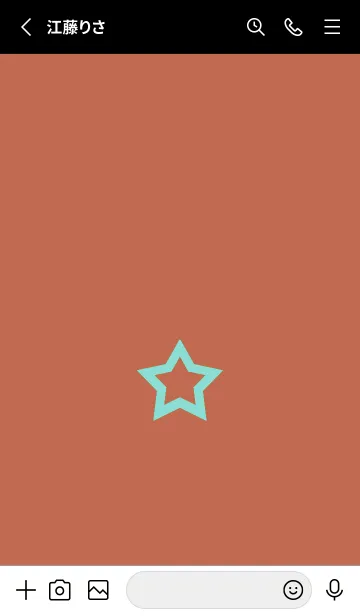 [LINE着せ替え] シンプル ロック スター 18の画像2