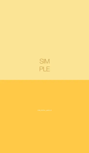 [LINE着せ替え] 008_24_イエロー3-6の画像1