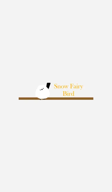 [LINE着せ替え] Snow Fairy Bird...89の画像1