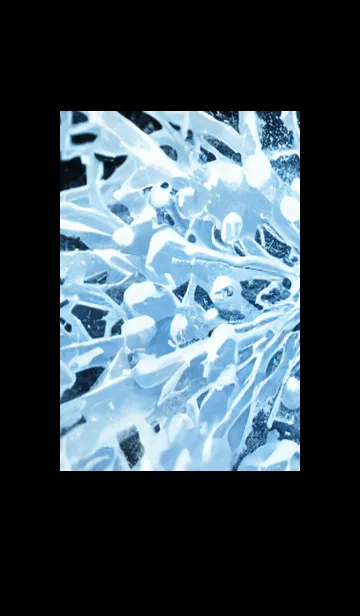 [LINE着せ替え] 雪の結晶#ab_10。の画像1